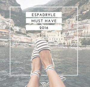 Book Written Rose: Espadryle - must have 2016